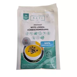   Szafi Free instant vöröslencse-sütőtökleves gluténmentes 23 g
