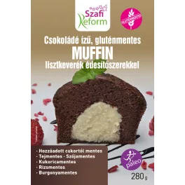 Szafi Reform csokoládé ízű muffin lisztkeverék 280 g - bio és új hullámos étkezés
