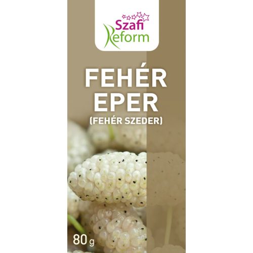 Szafi Reform Szárított fehér eper 80g