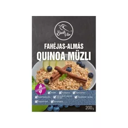 Szafi Free quinoa müzli fahéj-alma 200 g