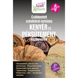 Szafi Reform kenyér és péksütemény lisztkeverék ch csökkentett 500 g - bio és új hullámos étkezés