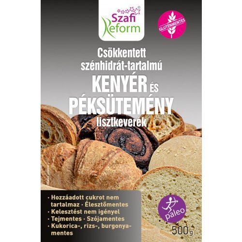 Szafi Reform kenyér és péksütemény lisztkeverék ch csökkentett 500 g