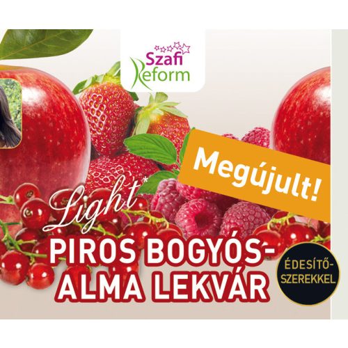 Szafi Reform lekvár piros bogyós-alma 350 g