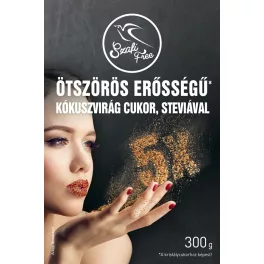 Szafi Free ötszörös erősségű kókuszvirág cukor, steviával 300 g - bio és új hullámos étkezés