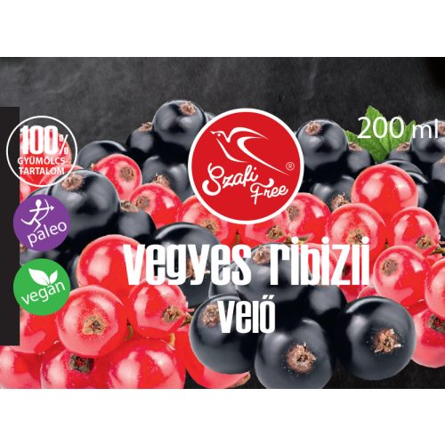 Szafi Free vegyes ribizlivelő 200 ml