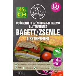 Szafi Free csökkentett ch gluténmentes bagett lisztkeverék 1000 g - bio és új hullámos étkezés
