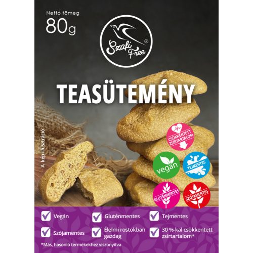 Szafi Free teasütemény gluténmentes 80 g