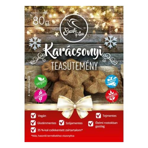 SZAFI F.KARÁCSONYI TEASÜTÉMÉNY 80G