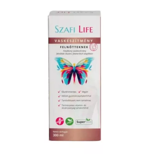 Szafi Life vaskészítmény felnőtteknek 300 ml