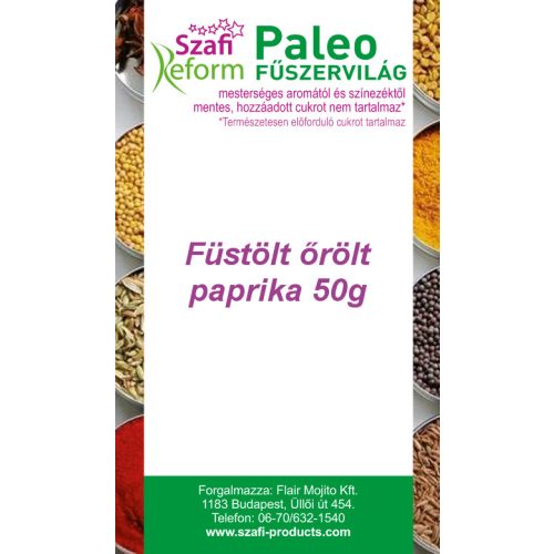 Szafi Reform füstölt őrölt paprika 50 g