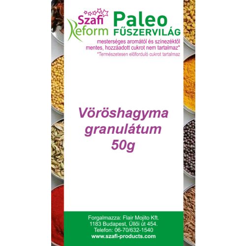 Szafi reform vöröshagyma granulátum 50 g