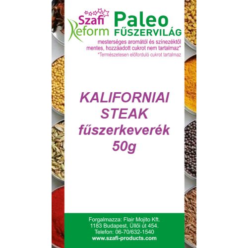 Szafi Reform Paleo Kaliforniai steak fűszerkeverék 50 g