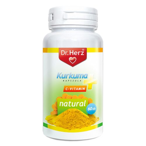 Dr.herz kurkuma+c-vitamin kapszula 60 db