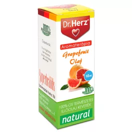 Dr. herz illóolaj grapefruit 10ml - aromaterápiához és wellnesshez