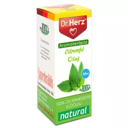 Dr.herz citromfű illóolaj 10 ml - aromaterápiához és wellnesshez