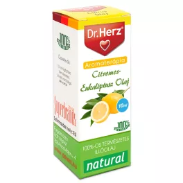 Dr. herz illóolaj citromos-eukaliptusz 10ml - aromaterápiához és wellnesshez