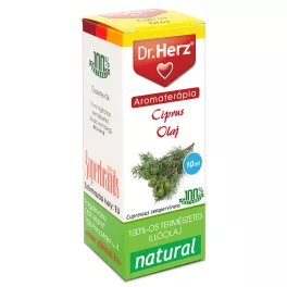 Dr. herz illóolaj ciprus 10ml - aromaterápiához és wellnesshez