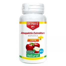 Dr. herz almapektin extraktum 400mg kapszula 60db - bio és vegán étrendkiegészítők