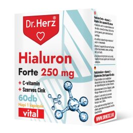 Dr.herz hialuron forte 250mg kapszula 60 db - bio és vegán étrendkiegészítők