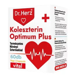 Dr.herz koleszterin optimum plus kapszula 60 db - bio és vegán étrendkiegészítők