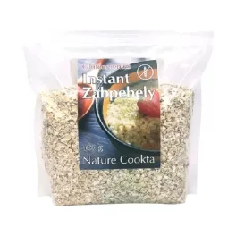 Nature cookta zabpehely instant gluténmentes 400 g - bio és új hullámos étkezés