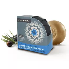 Natur Tanya najel fekete köményes szíriai oliva színszappan 100 g - bio és natúr kozmetikumok