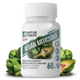 Natur Tanya articsóka vegán kapszula 60 db - bio és vegán étrendkiegészítők