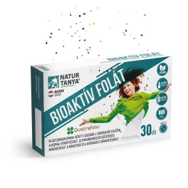 Natur Tanya bioaktív folát tabletta 30 db - bio és vegán étrendkiegészítők