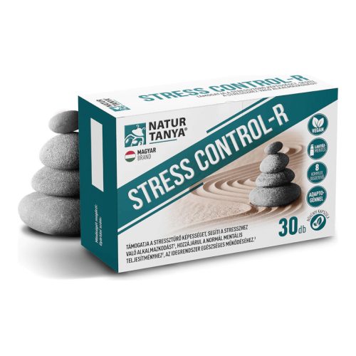Natur Tanya® STRESS CONTROL-R - Adaptogén gyógynövényekkel támogatja a stressztűrő képességet, segíti a stresszhez való alkalmazkodást