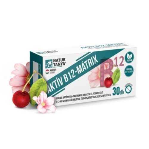 Naturtanya aktív b12-mátrix rágótabletta 30 db