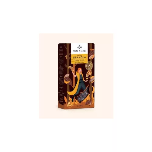 Viblance granola proteines mogyorós kakaós 275 g