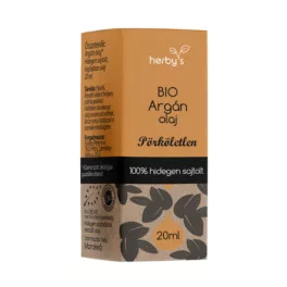 Herbys bio argán olaj hidegen sajtolt 20 ml - aromaterápiához és wellnesshez
