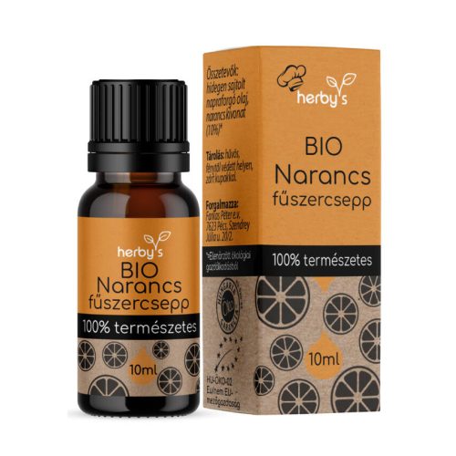 Herbys bio narancs fűszercsepp 10 ml