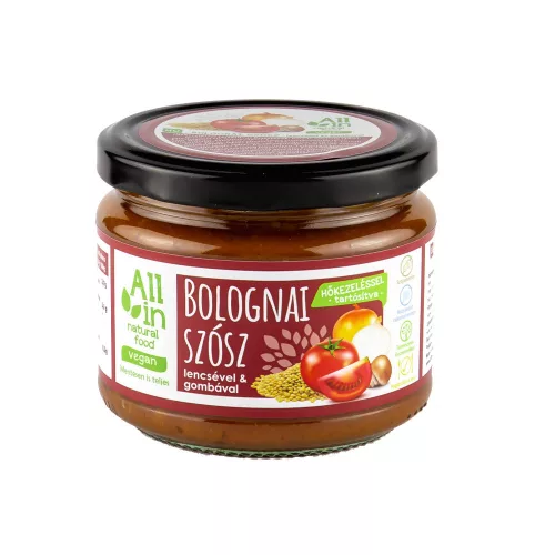 All in bolognai szósz lencsével és gombával 250 g