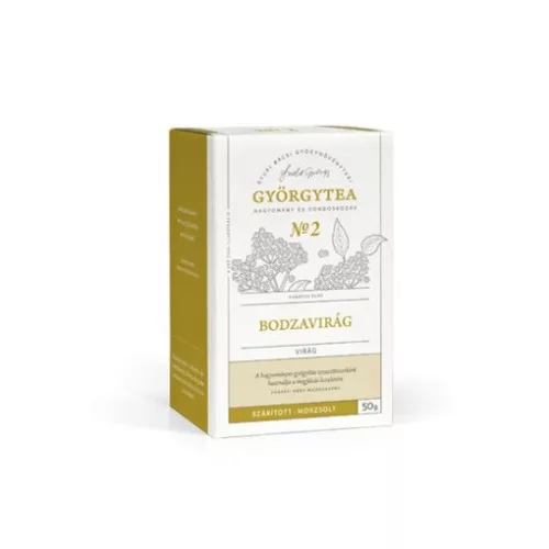 Györgytea bodzavirág 50g no.2