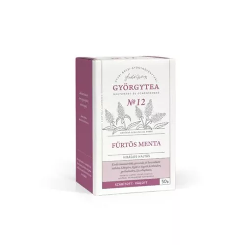 Györgytea fürtös menta 50g virágos hajtás no.12