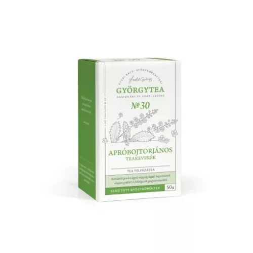 Györgytea apróbojtorjános 50g teakeverék felfázásra no.30