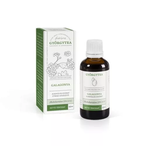 Györgytea galagonya alkoholos kivonat 50ml - bio és vegán étrendkiegészítők
