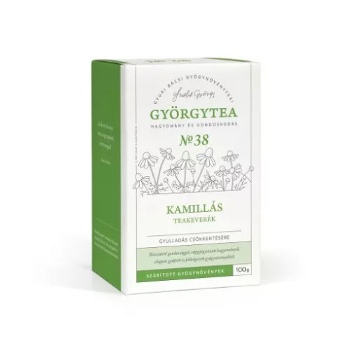 Györgytea kamillás teakeverék 100g gyulladás csökkentésére no.38