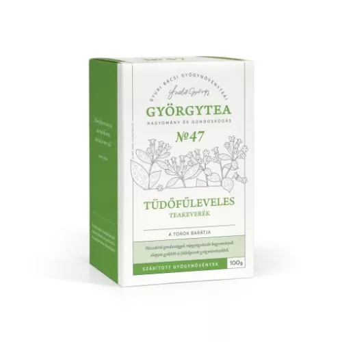 Györgytea tüdőfűleveles teakeverék 100g a torok barátja no.47