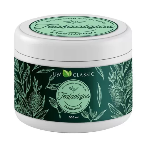 Uw classic teafaolajos sarokápoló krém 500 ml - bio és új hullámos étkezés