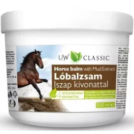 Uw classic lóbalzsam iszap kivonattal + 4 gyógynövény 500 ml - bio és natúr kozmetikumok
