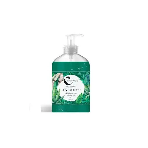 Charlotte krémszappan love & rain 500 ml