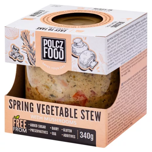 Polcz zöldségragu gombával 340g