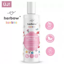Herbow bambino 2in1 mosóparfüm öblítő koncentrátum gyümölcsös kert 200 ml - bio és natúr tisztítószerek