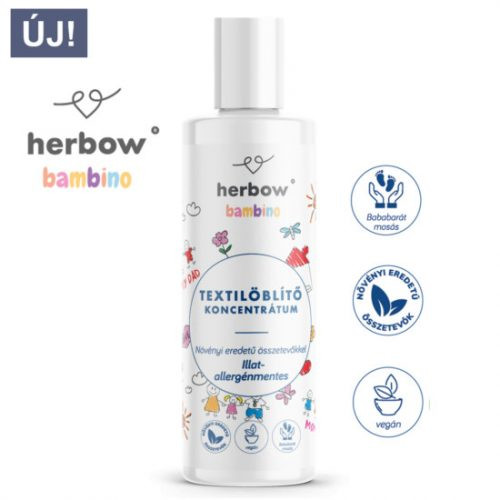 Herbow bambino öblítő koncentrátum illat és allergénmentes 200 ml