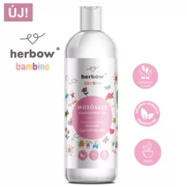 Herbow bambino folyékony mosószer koncentrátum univerzális gyümölcsös kert 1000 ml - bio és natúr tisztítószerek