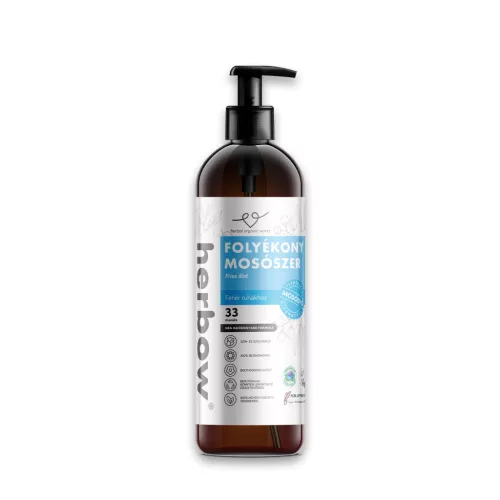 Herbow folyékony mosószer fehér ruhákhoz fairy white 3000 ml