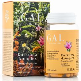 Gal kurkuma-komplex kapszula 60 db - bio és vegán étrendkiegészítők