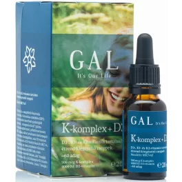 Gal k-komplex+d3 20ml - bio és vegán étrendkiegészítők